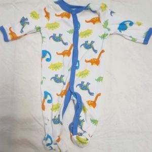 Bon Bebe Dinosaur footie pj 3-6 months